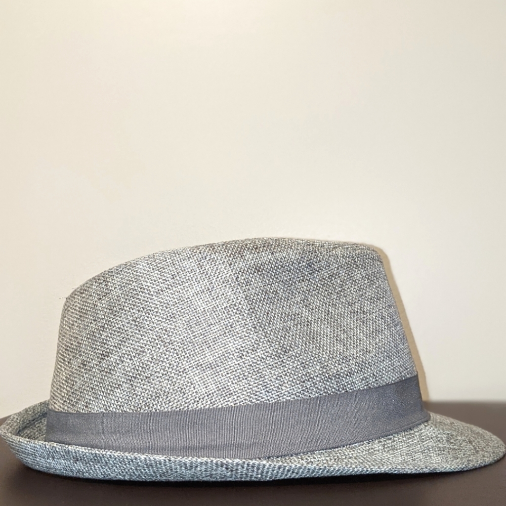Casual Junior Girls Silver Fedora - Picture 1 of 3